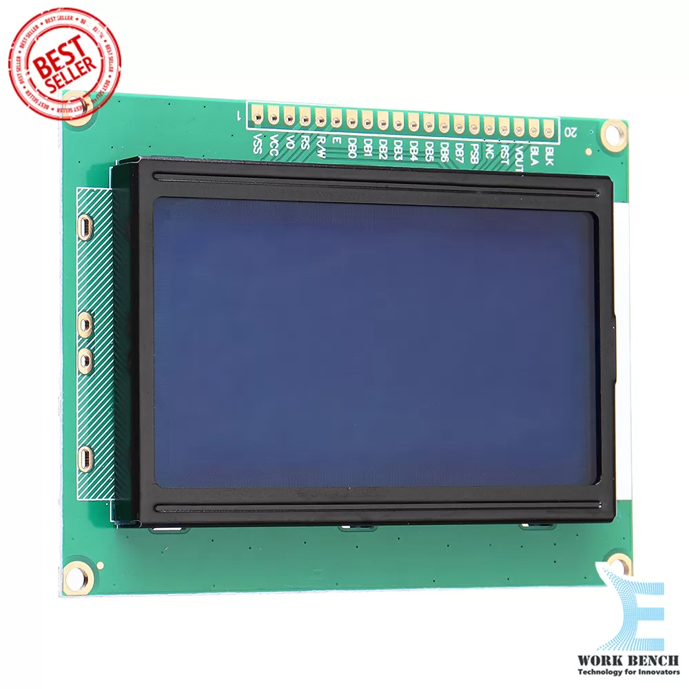 Generic 1604 LCD1604 5V Blue Backlight Character LCD Display Module - image 3