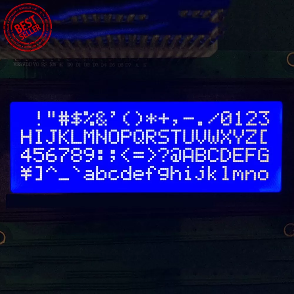 Generic 1604 LCD1604 5V Blue Backlight Character LCD Display Module - image 4