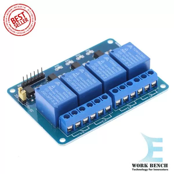 Generic 4 Channel Relay Module Control Board - image 4