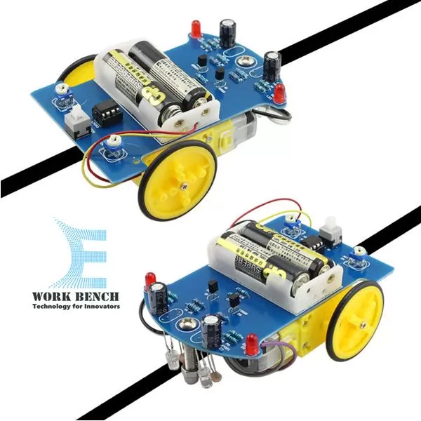 Generic D2-1 Intelligent Tracking Line Smart Car Kit - image 2