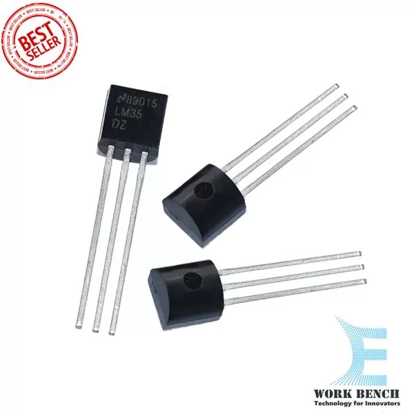 Generic LM35DZ TO-92 Precision Centigrade Temperature Sensor