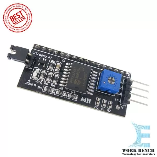 Generic Lcd1602 Module Blue Screen I2C Display - image 4