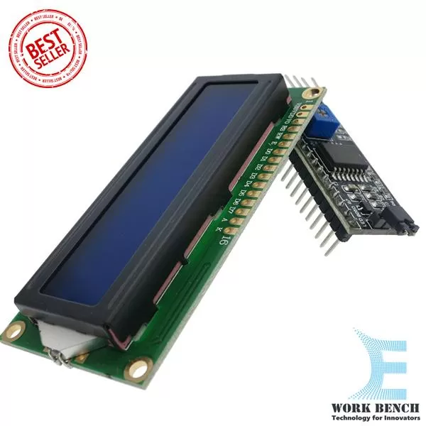 Generic Lcd1602 Module Blue Screen I2C Display - image 5