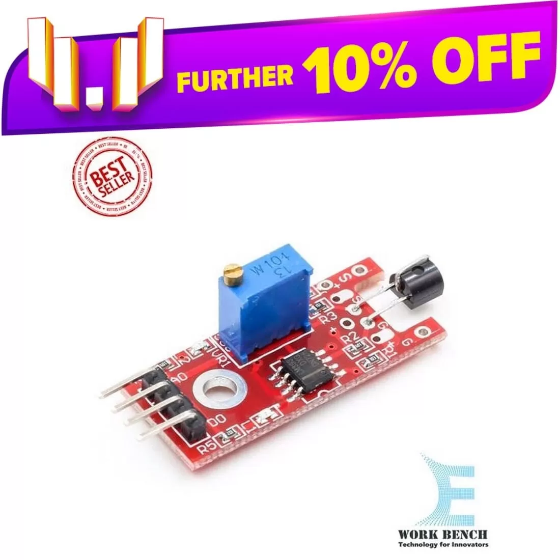 Generic KY-036 Human Body Touch Sensor Module