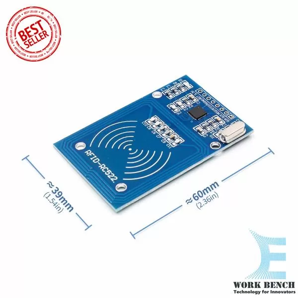 MFRC 522 RC522 RFID IC Card Inductive Module - image 3