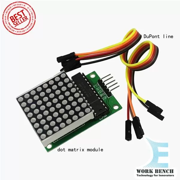Generic Max7219 Dot Matrix LED Display Module