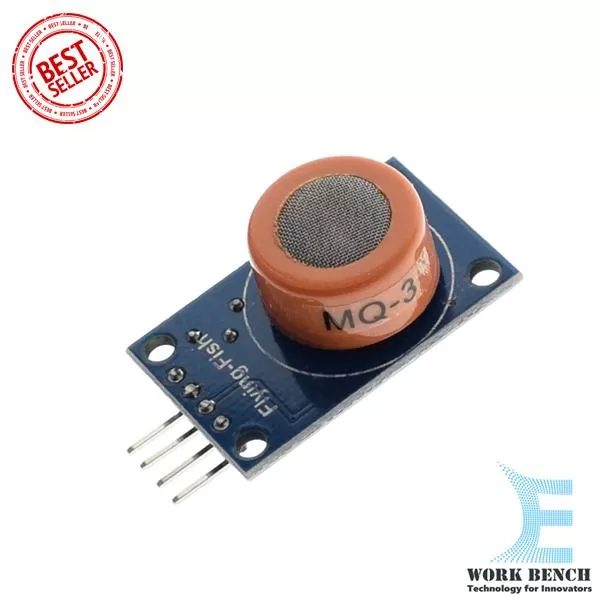 Generic MQ-3 Alcohol Ethanol Gas Sensor Module - image 3