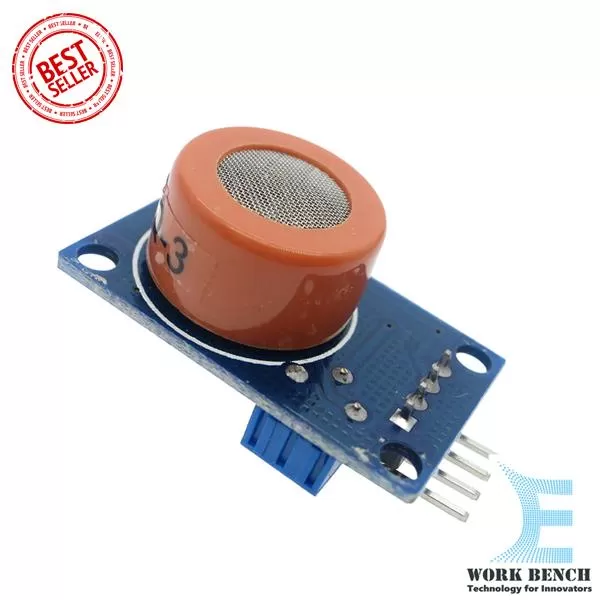 Generic MQ-3 Alcohol Ethanol Gas Sensor Module - image 6