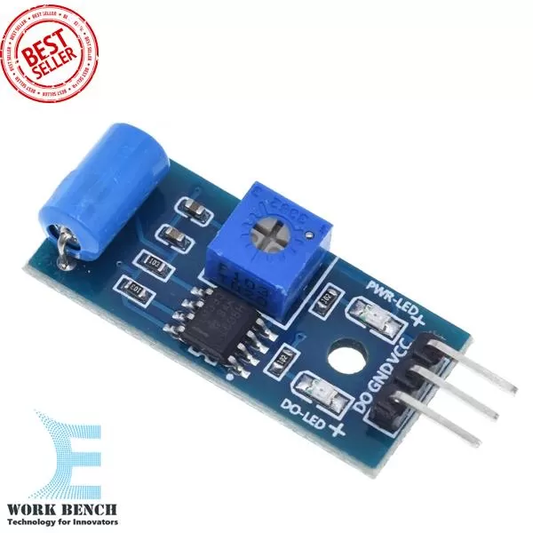 Generic SW-420 Normally Closed Vibration Sensor Module