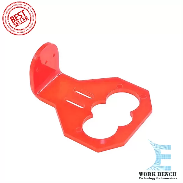 Generic Red Cartoon HC-SR04 Ultrasonic Sensor Fixing Bracket