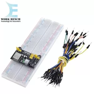 Generic MB102 Breadboard & Power Module Kit with Wires
