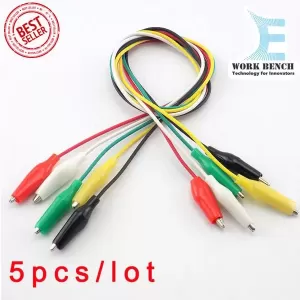 Generic Alligator Clips Cable Test Leads Jumper Wire Electric