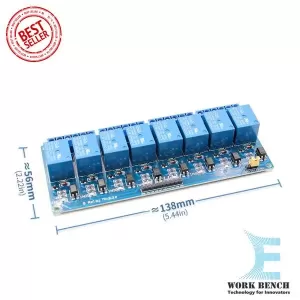 Generic 5V 8-Channel Relay Module Board for MCU DSP ARM