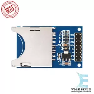 Buy Blue Sd Card Module Compatible With Arduino Microcontroller