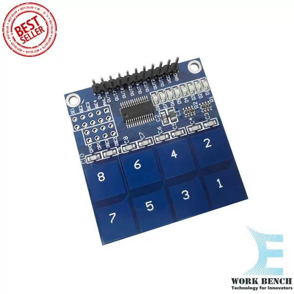 Generic TTP226 8 Channel Digital Capacitive Touch Sensor Module - image 2