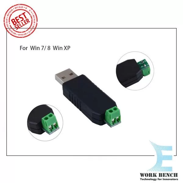 Generic USB RS485 Converter Adapter for Win/Linux/Mac