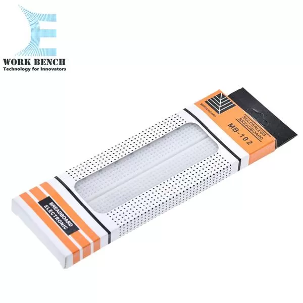 Generic MB-102 Solderless 830 Point White Breadboard - image 3