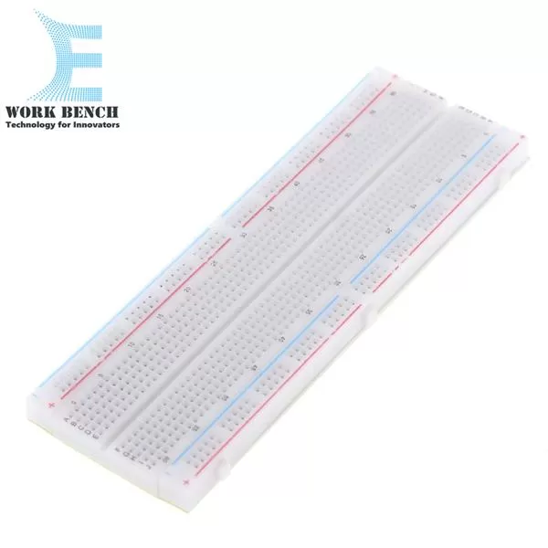 Generic MB-102 Solderless 830 Point White Breadboard - image 4