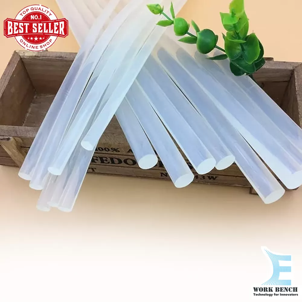 Generic Mini Hot Glue Sticks 10Pcs Adhesive Melt - image 2