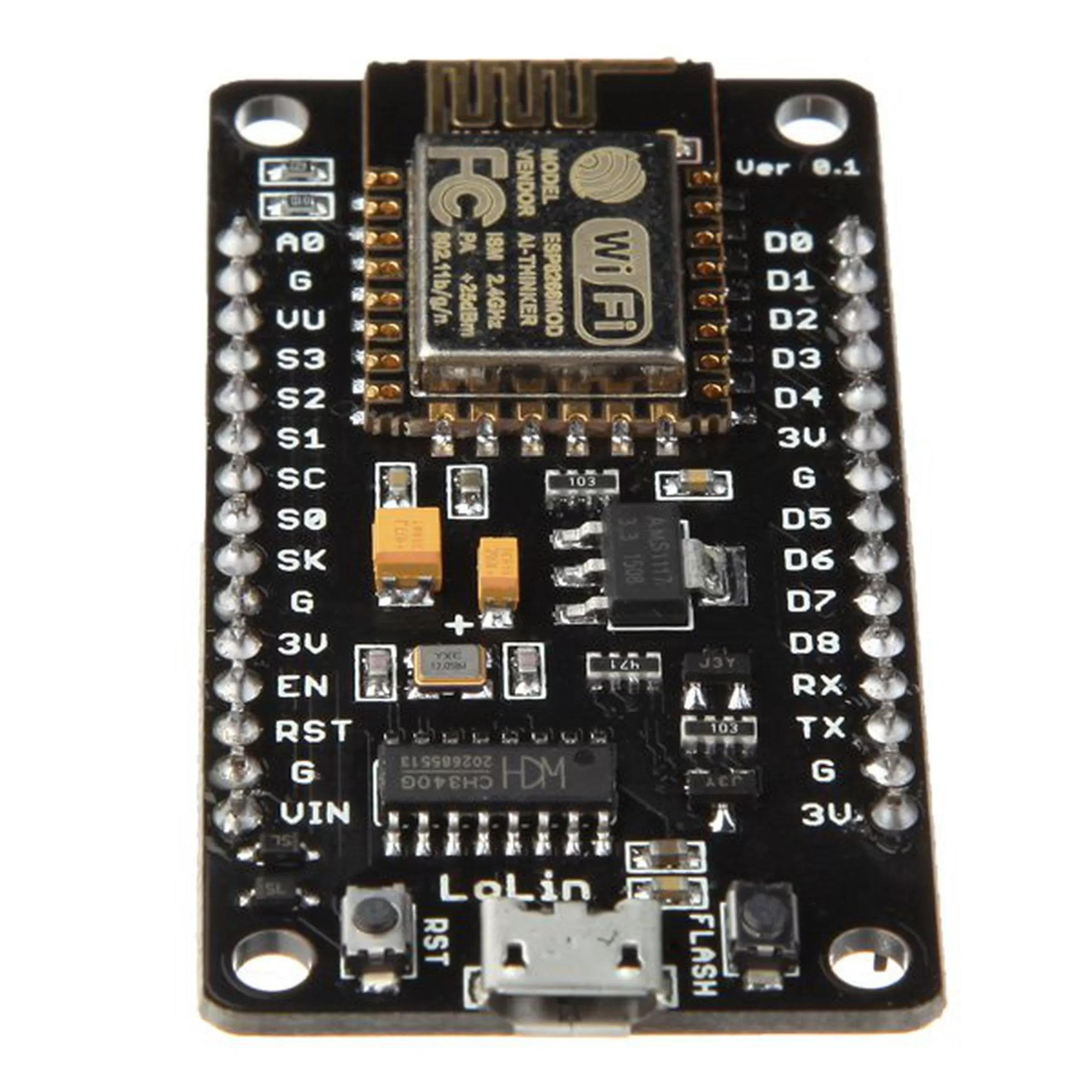 Nodemcu V3 CH340G WiFi IoT Module - image 3