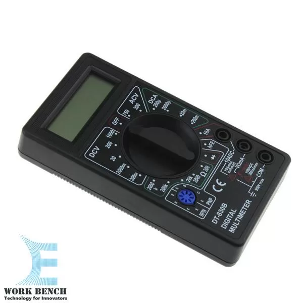Yellow Dt830B AC/DC LCD Digital Multimeter - image 5