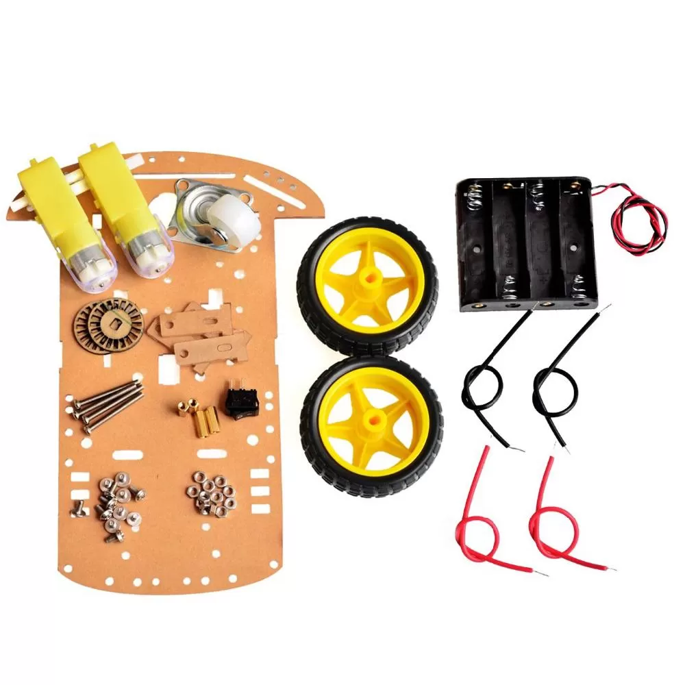 Generic Motor Smart Robot Car Chassis Kit Speed Encoder 2WD - image 5
