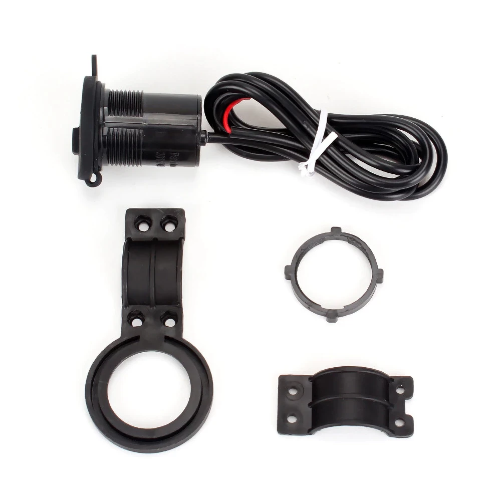 12V 24V USB Bike Motorcycle Motorbike Phone Charger - image 6