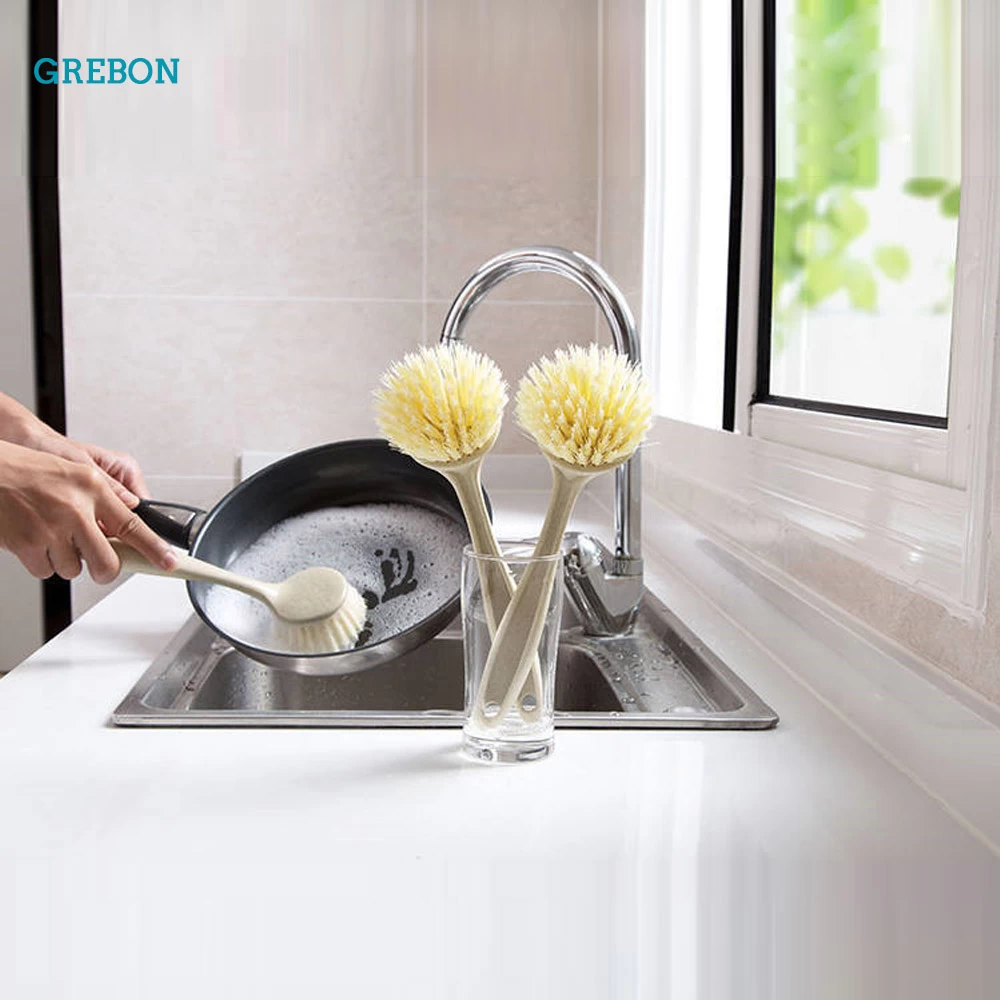 Generic Eco-Friendly Kitchen Pot Brush 4656 - image 6