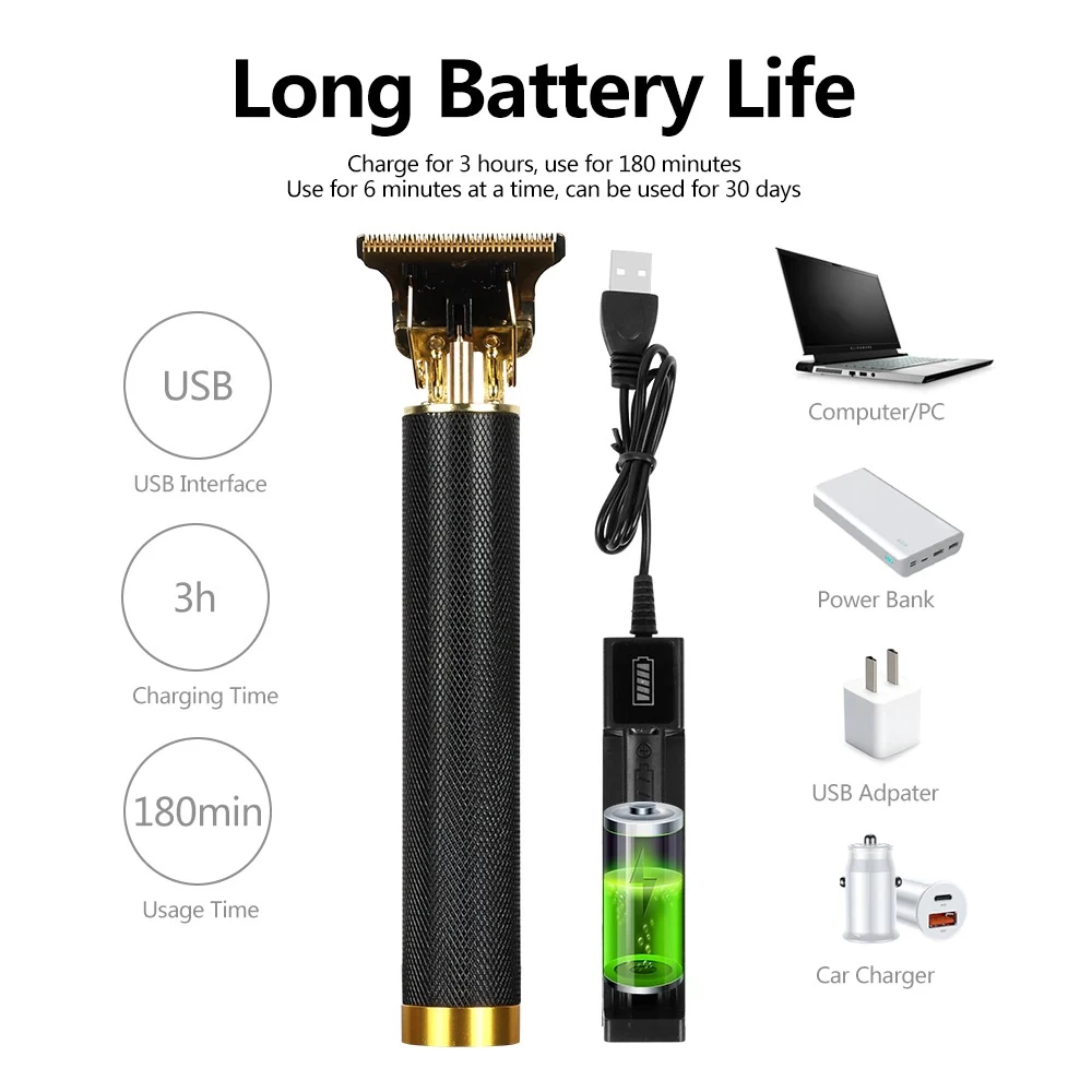 New Vintage T9 Men's Hair Beard Trimmer - image 2