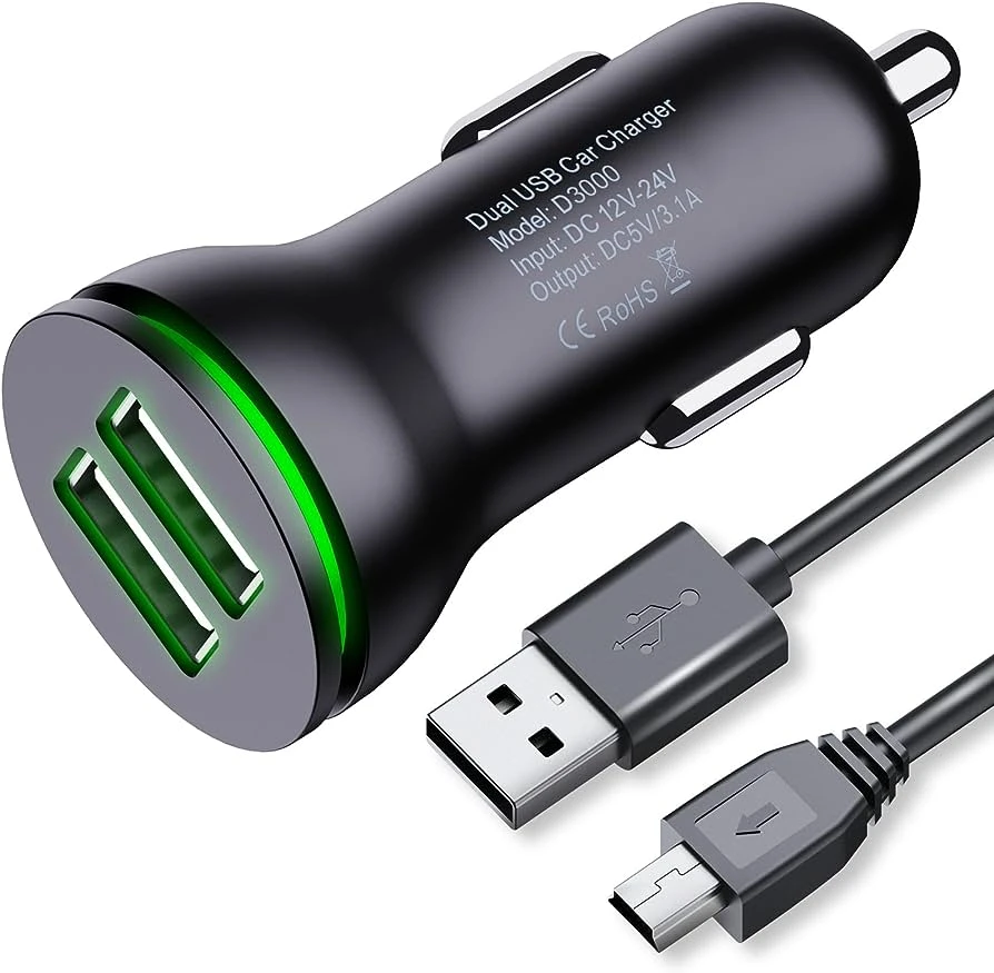2INI Car Charger & Datacable
