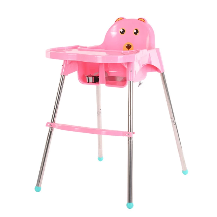 Generic 3 in 1 Kids Baby Feeding Dining Chair Pink - image 2