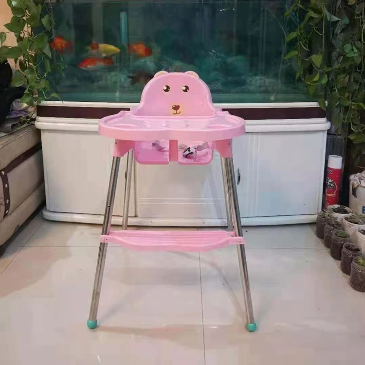 Generic 3 in 1 Kids Baby Feeding Dining Chair Pink - image 3