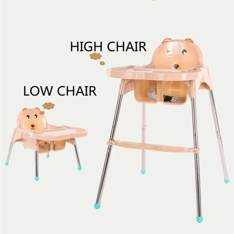 Generic 3 in 1 Kids Baby Feeding Dining Chair Pink - image 5