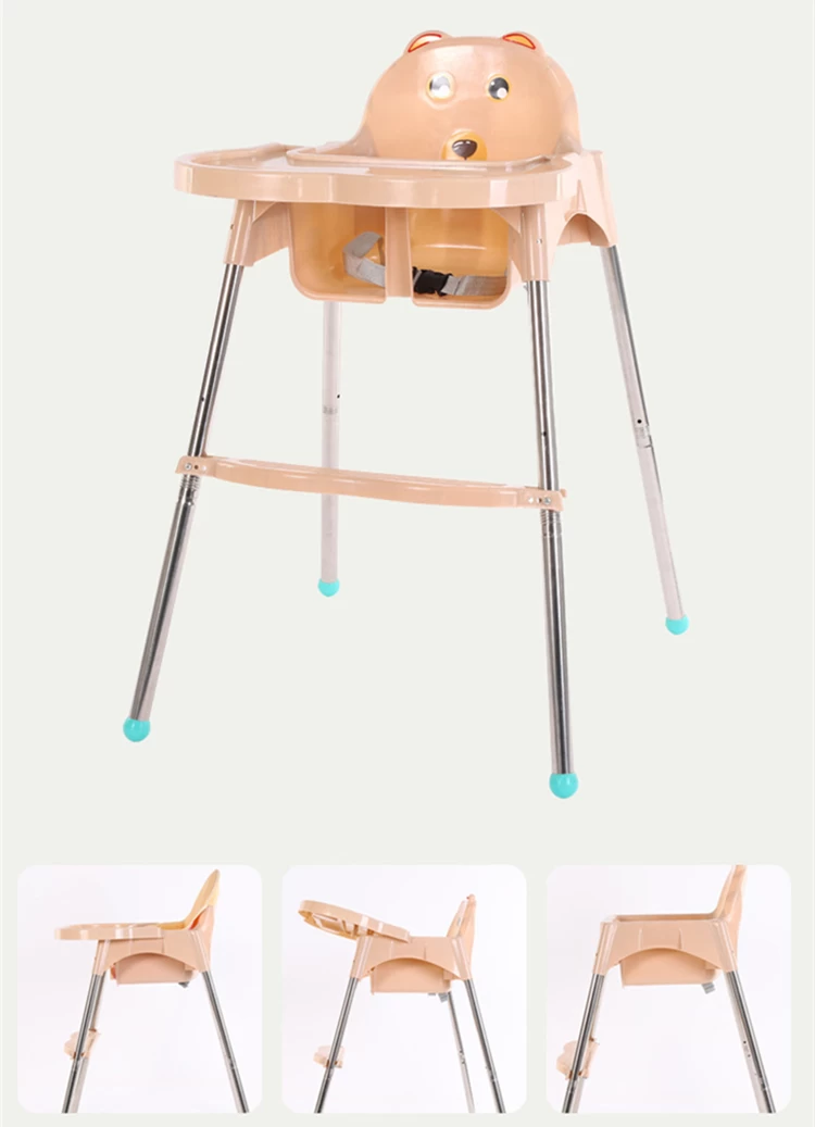 Generic 3-in-1 Baby Feeding Dining Chair Blue - image 4