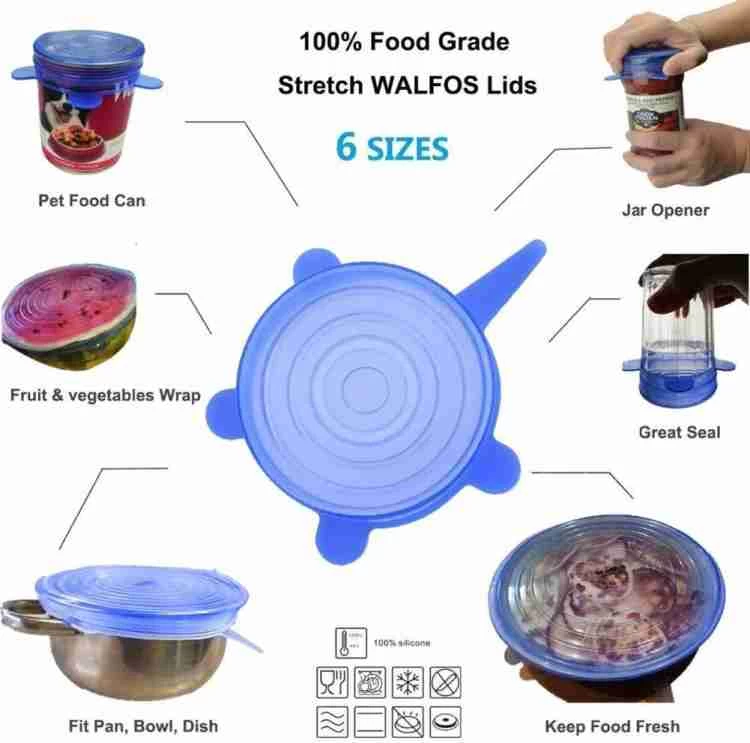 Aric Stretch Lids Reusable Expandable Seal - image 3
