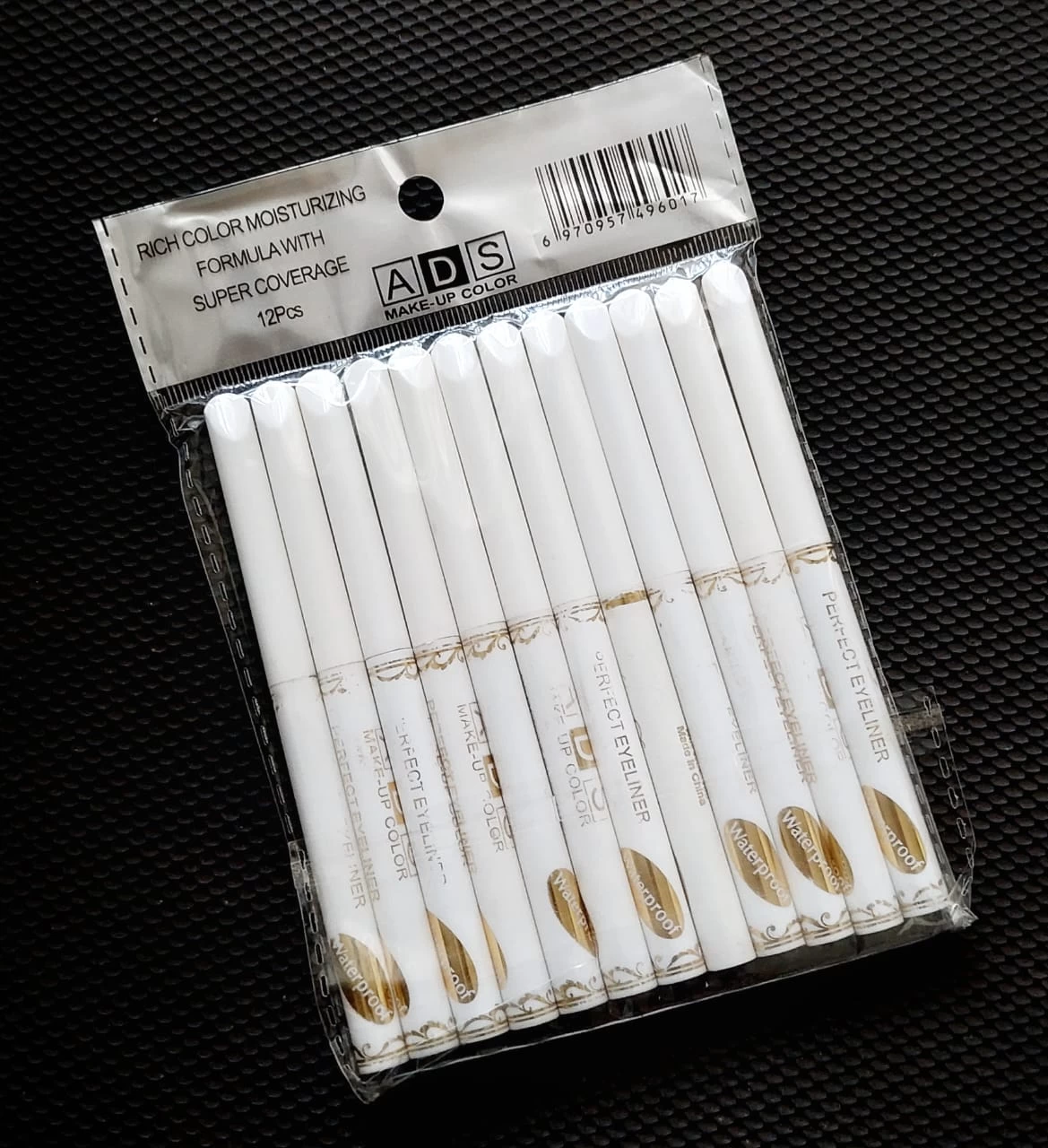 ADS Perfect Twist Black Pencil Eyeliner Waterproof