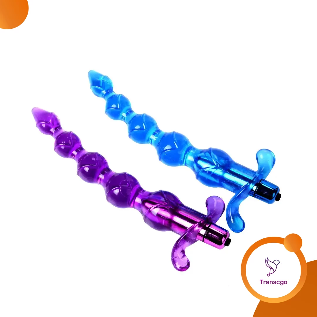 Generic Anal Beads Vibrator Soft Prostate Massage Anal Plug - image 2
