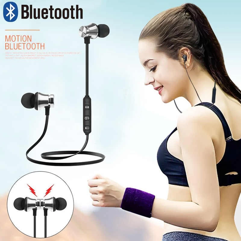 Generic Bluetooth Wireless Sports Neckband Headset - image 4