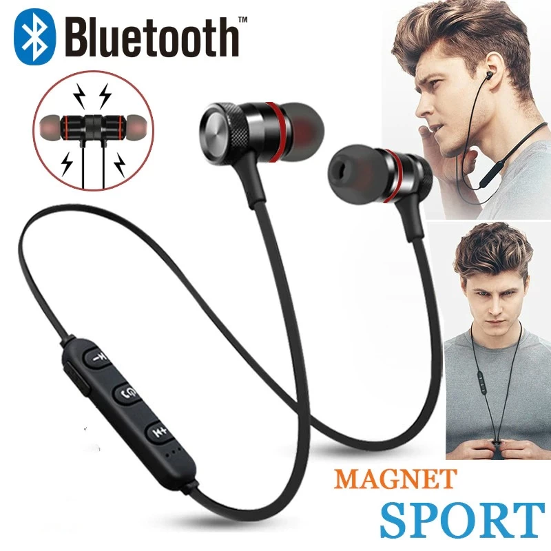 Generic Bluetooth Wireless Sports Neckband Headset