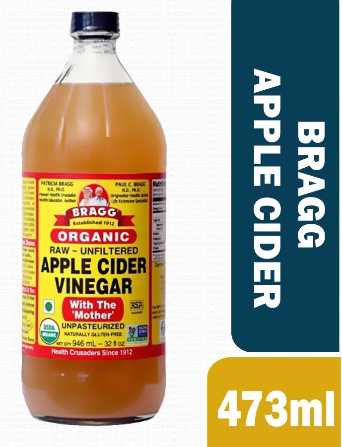 Bragg Apple Cider Vinegar 473ml ORGANIC WITH THE MOTHER