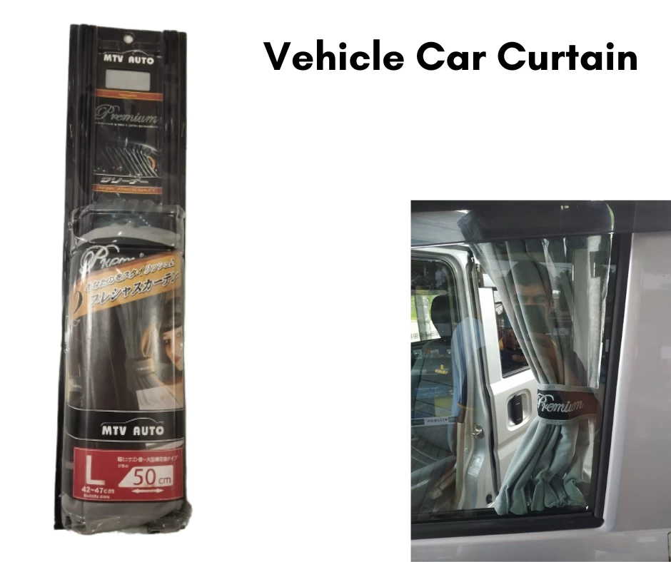 Car Side Window Curtain 2pcs for Front/ Rear Door