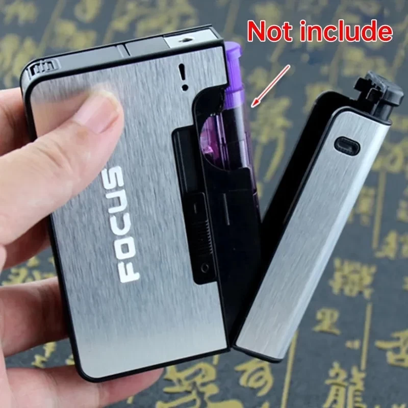 Generic Cigarette Case with Lighter Mount for Men - image 2