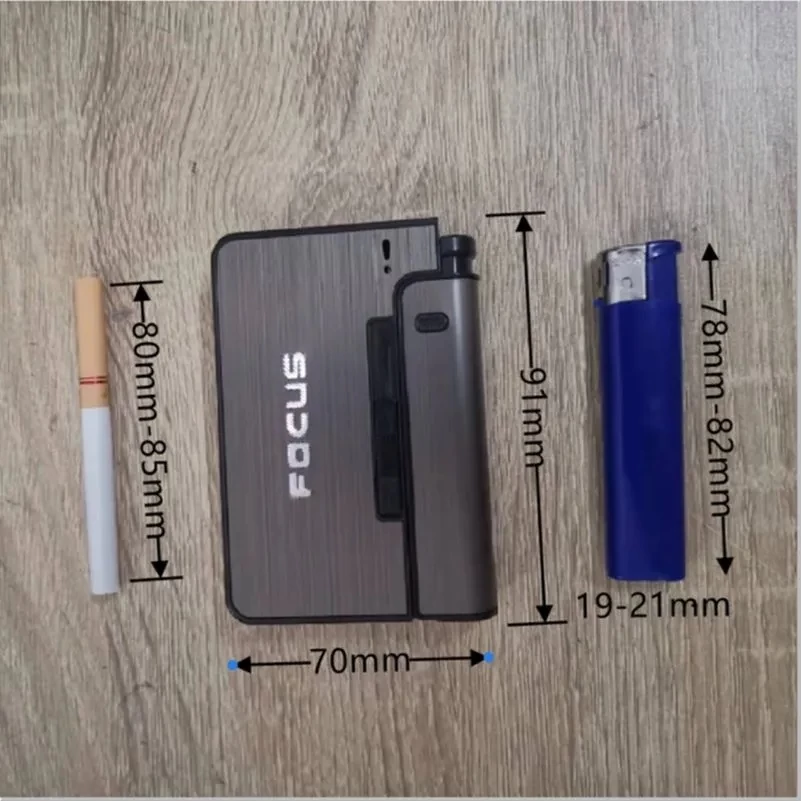 Generic Cigarette Case with Lighter Mount for Men - image 6