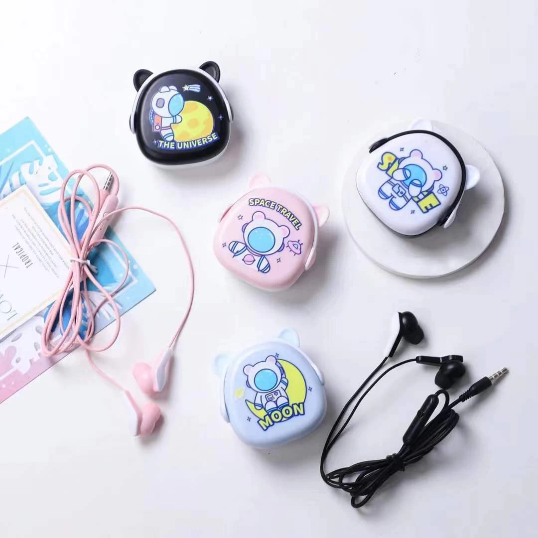 Cute Astronaut Headset and Case with Microphone - image 2