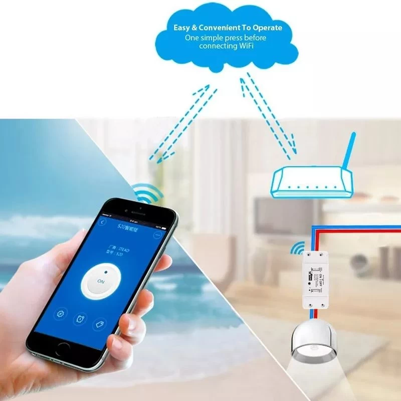 DIY Smart Light WiFi Switch APP Wireless Remote Control - image 4