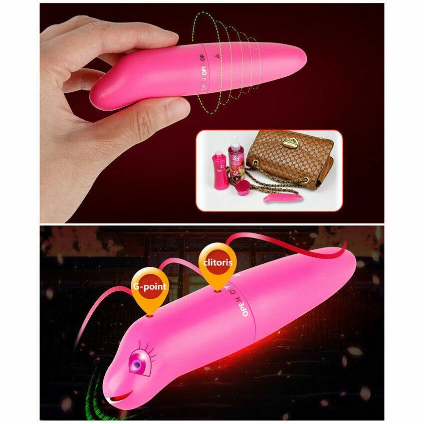 Dolphin G-Spot Vibrator Bullet Clit Stimulator - image 4