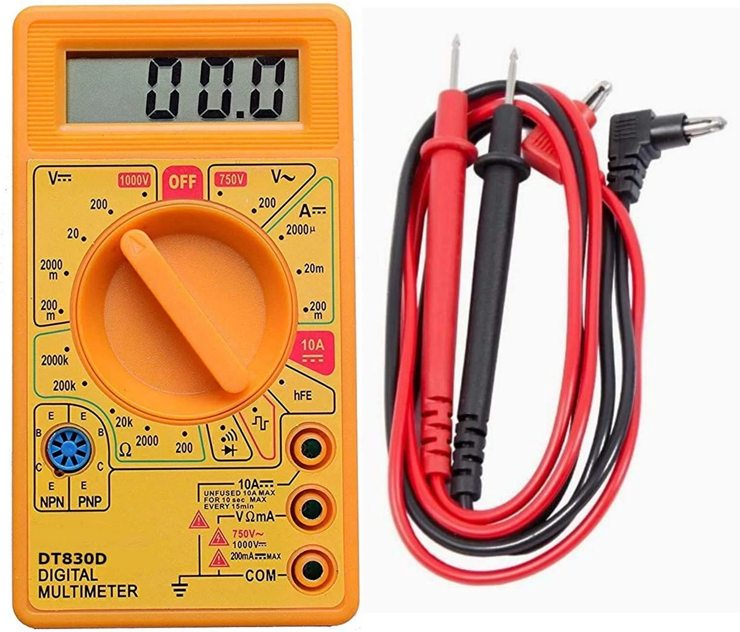 DT-830D Mini Digital Multimeter - image 2