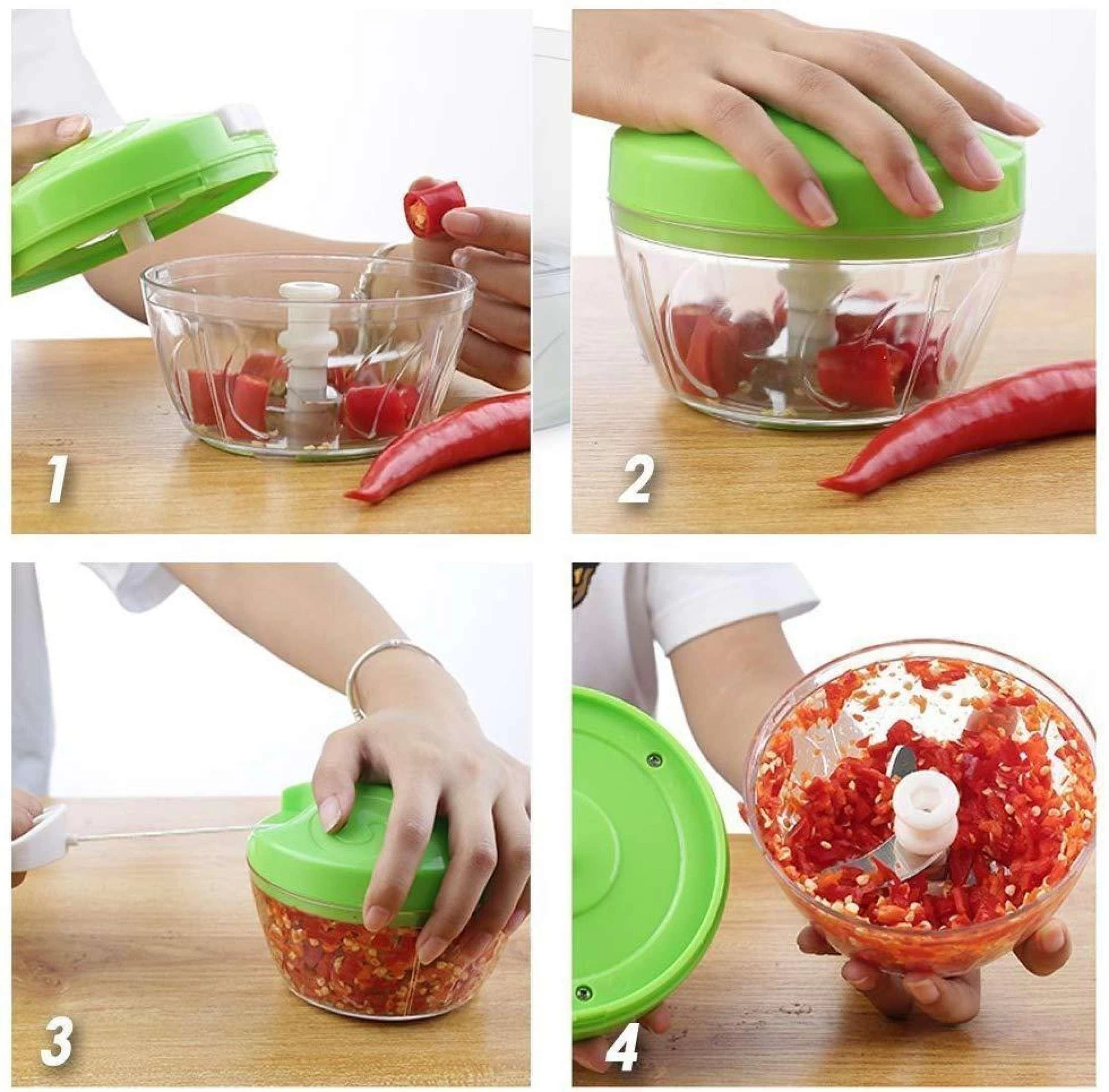 Generic Easy Spin Food Cutter - image 2