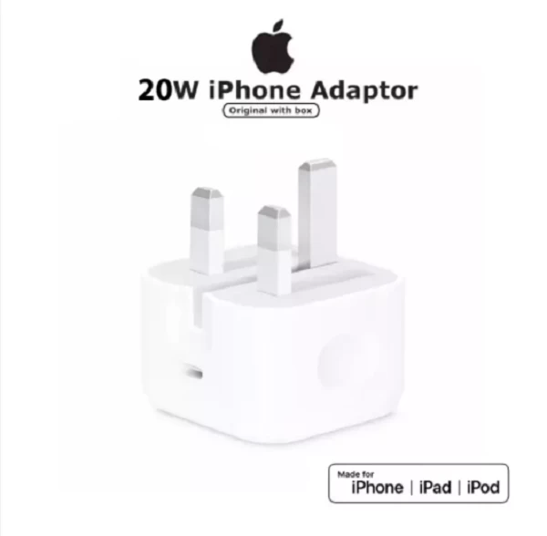 Generic 20W Fast Charger with Lightning USB-C Cable - image 3