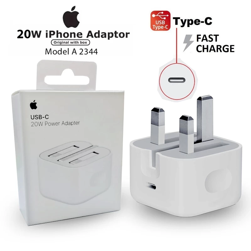 Generic 20W Fast Charger with Lightning USB-C Cable